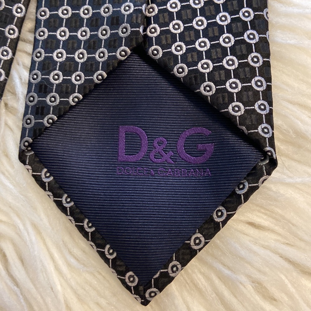 DOLCE GABANA MAN TIE EXCELLENT CONDITION SEE ALL PHOTOS - Picture 5 of 12